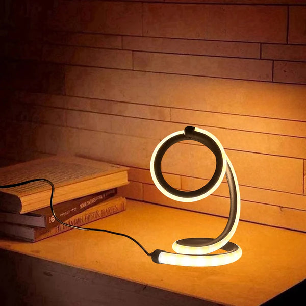creative table lamp with creative design art style