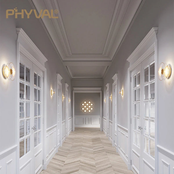 PHYVAL Nordic creative LED wall lamp