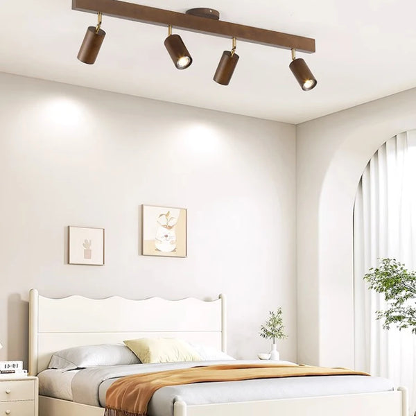 Japanese wooden chandelier