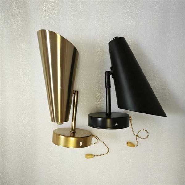 Folding and rotating wall lights