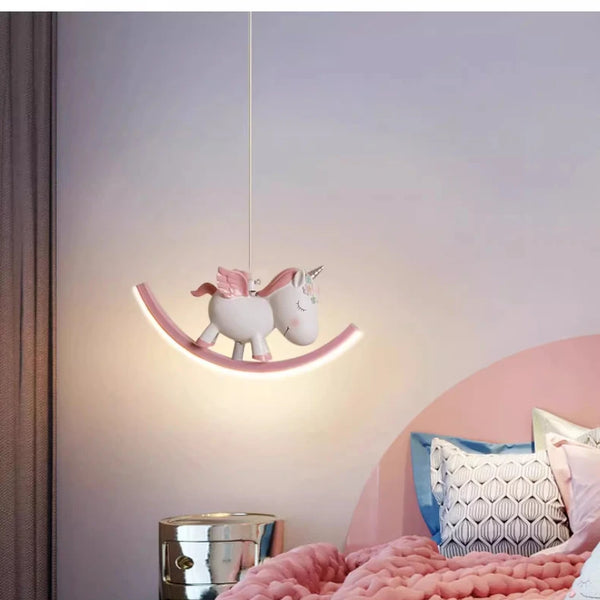LED chandeliers with cute animals