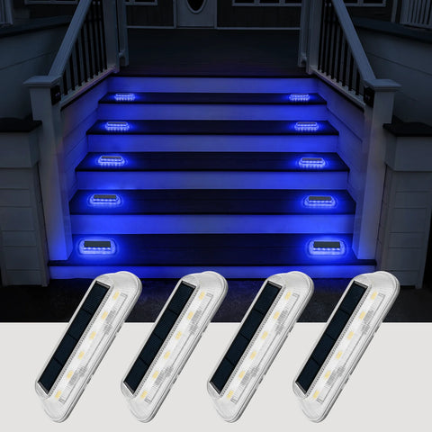 4PCS 16LED Solar Buried Lights – Waterproof Garden Spotlights