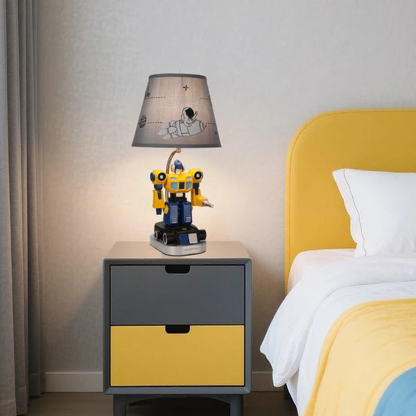 Robot LED bedside lamp