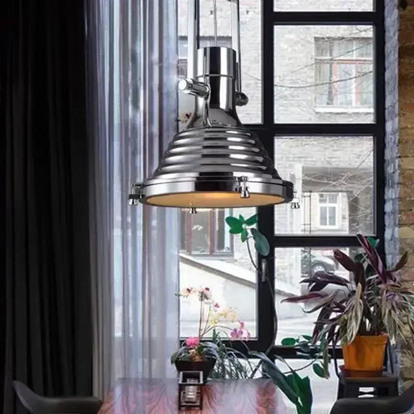 Nordic, retro, industrial, nostalgic LED pendant light