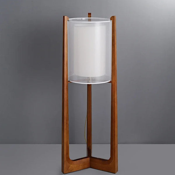 Modern Japanese fabric floor lamp