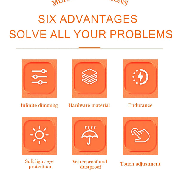 Decorative bedside lamp of the bedroom