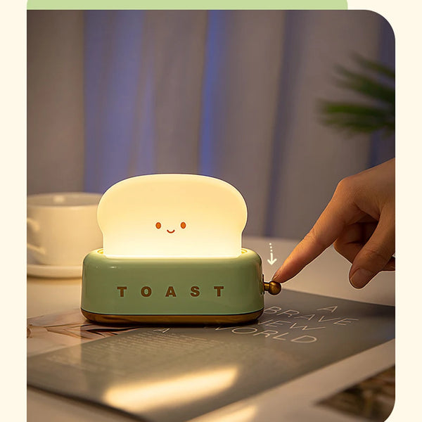 Toasted Bread Lamp Cartoon LED Light