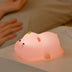 Pink Piggy Silicone Lamp