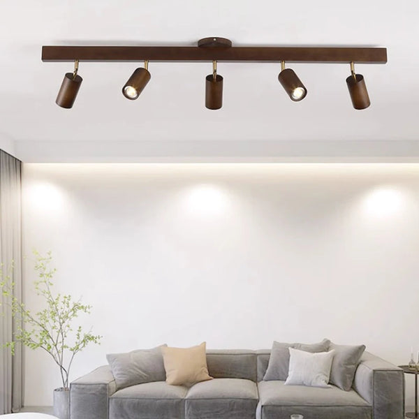 Japanese wooden chandelier