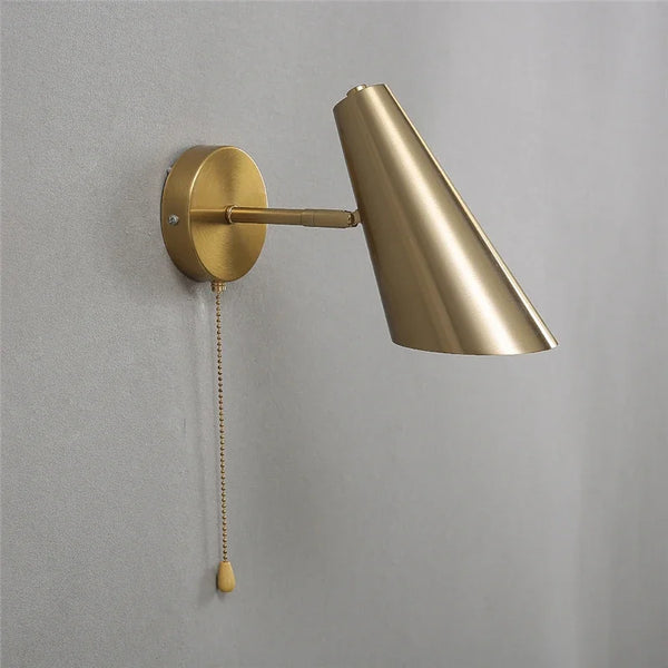 Folding and rotating wall lights