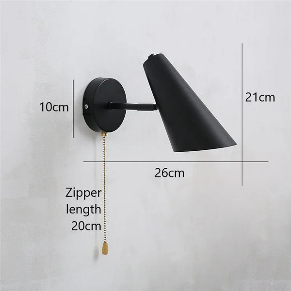 Folding and rotating wall lights