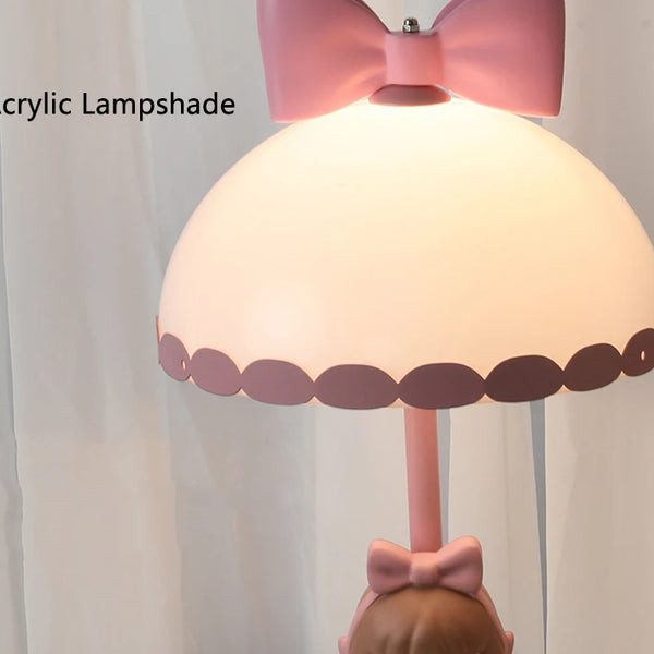 Bedside table lamps for princess bedroom