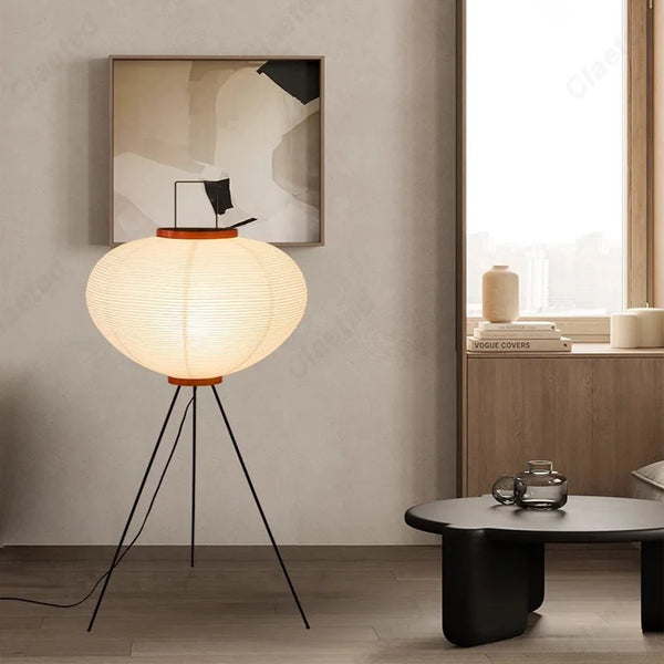 Retro and minimalist LED floor lamp