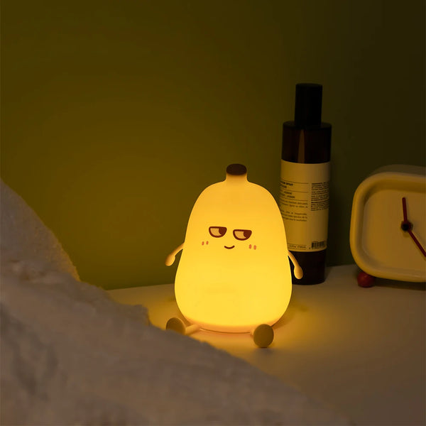 Night light for children's room cute banana lamp
