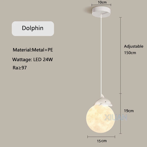 Creative cartoon pendant lights