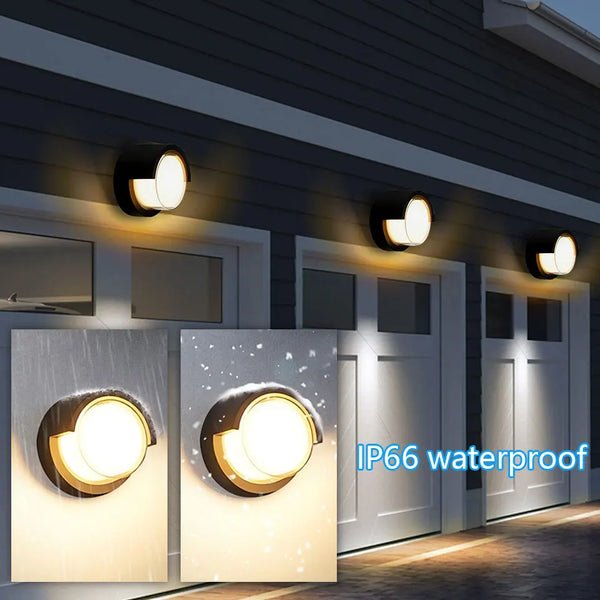 Waterproof Motion Sensor LED Wall Light for