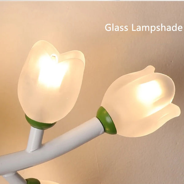 Cartoon Rechargeable Battery Wall Lamps Resin Animal