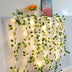 Flower Green Leaf String Lights Artificial