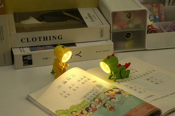 Mini Foldable Magnetic Dinosaur Night Light Battery Operated LED Lamp