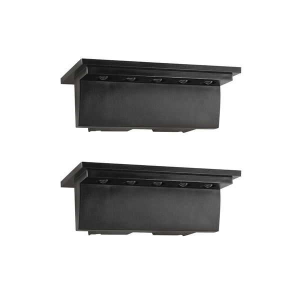 RGB LED Solar Step Lights (2/4PCS) – Waterproof & Anti-Theft | Super Bright Outdoor Stair Lighting