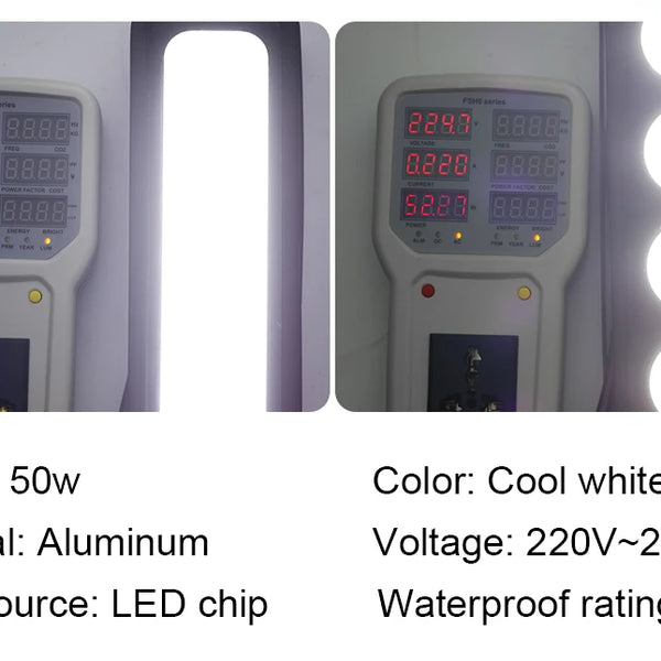 LED Flood Light 50W Outdoor Lighting COB Floodlight 220V Reflector Spotlight IP65 Waterproof Outdoor LED Gardern Wall Lamps