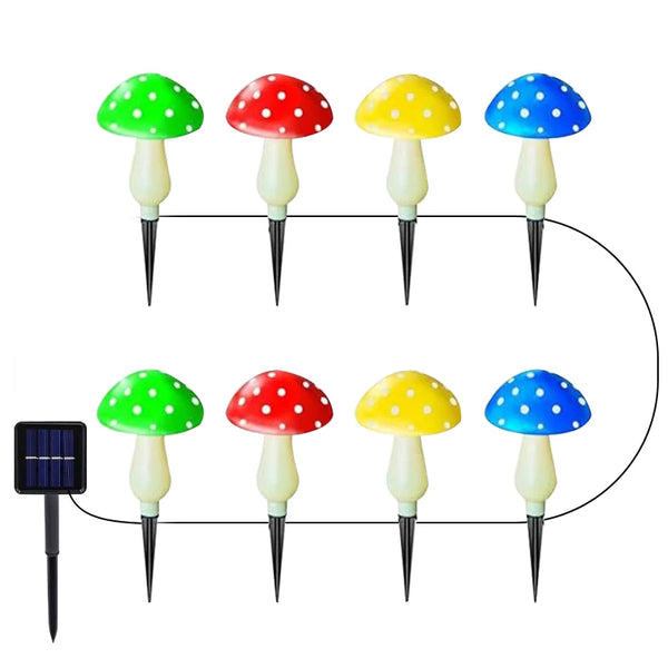 waterproof mushroom lamp for garden decoration