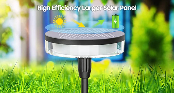 6-Pack Solar Pathway & Garden Lights – Auto On/Off Outdoor Decor for Lawn, Patio & Walkway