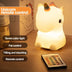 Cute silicone unicorn lamp