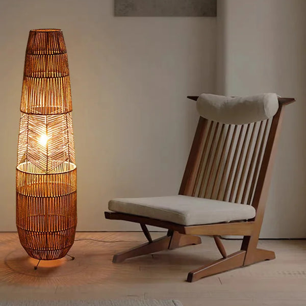 Wabi Sand Wind floor lamp, Japanese creative personality