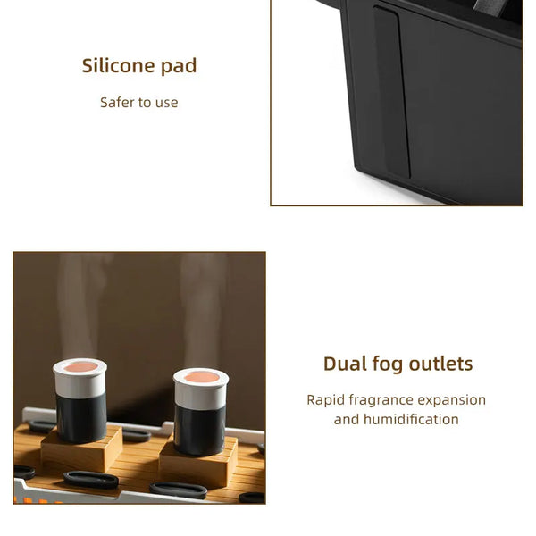 Retro Boat Air Humidifier Ultrasonic Aromatherapy Diffuser