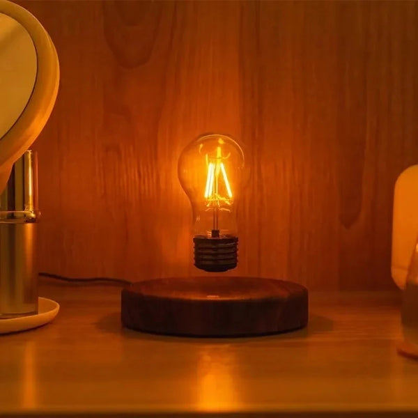 Floating Glass LED Magnetic Levitation Lamp