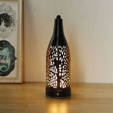 Wireless Portable Lantern, Long-Lasting Rechargeable Battery, Easy to Use, 3-Step Touch Adjustment LED Night Light