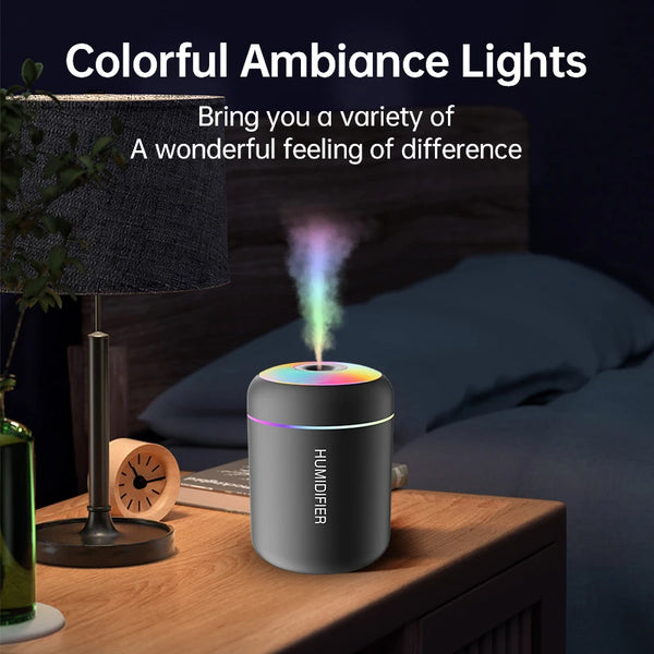 Mini Air Humidifier 180ml USB Electric Aroma Diffuser Essential Oil Diffuser