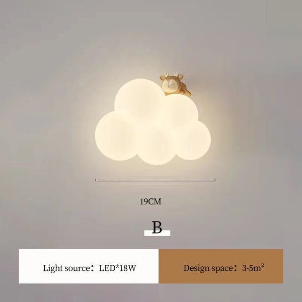 Minimalist Children's Room Wall Lamps