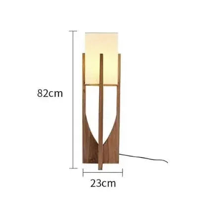 Nordic wooden floor lamps