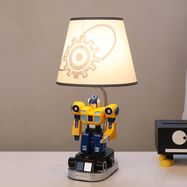 Robot LED bedside lamp