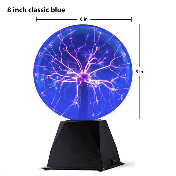 LED Glass Touch Magic Plasma Ball Lamp