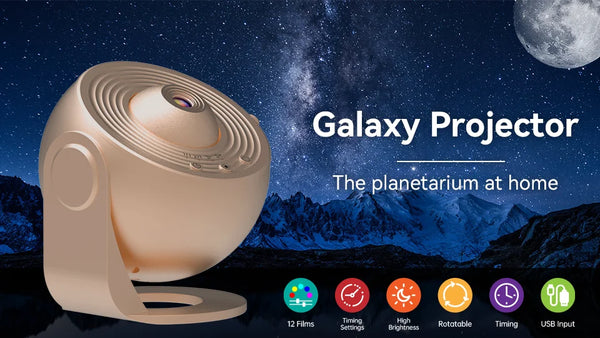 Galaxy Projector, 13-in-1 Night Light, Constellations