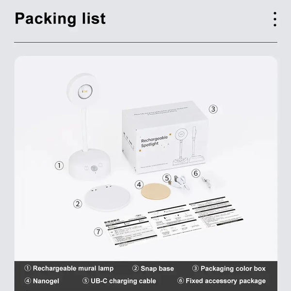 Wireless motion sensor night light