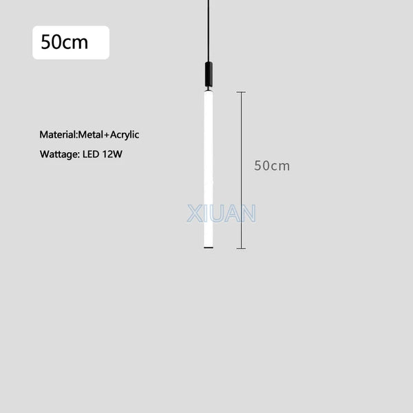 Modern Long Chandelier Lamps