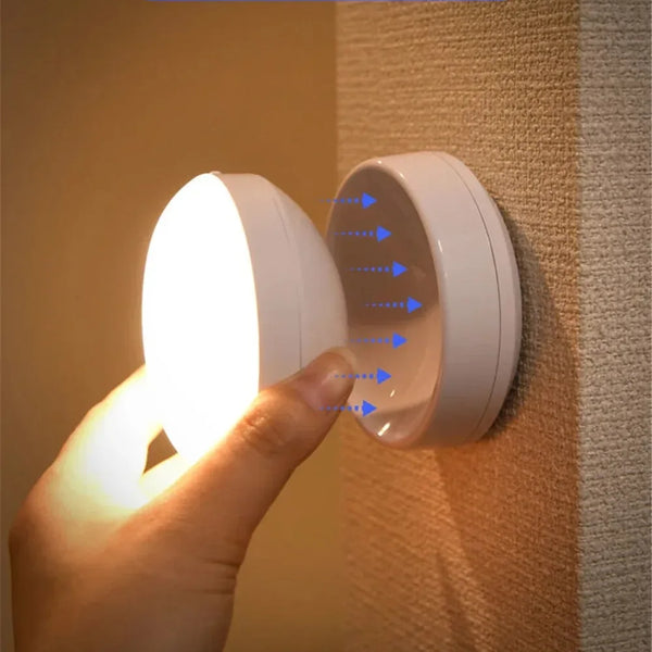 Wireless Rotating LED Motion Sensor Night Light