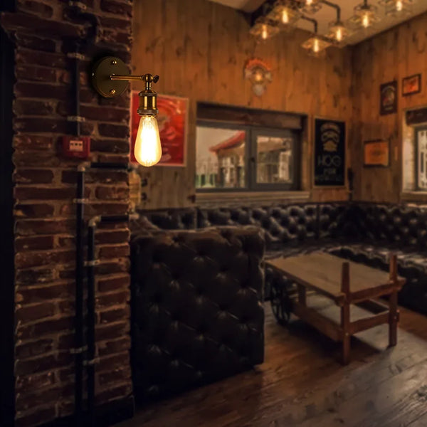 American single head wall lamp, retro industrial style