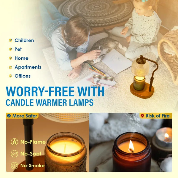 Electric candle warmer