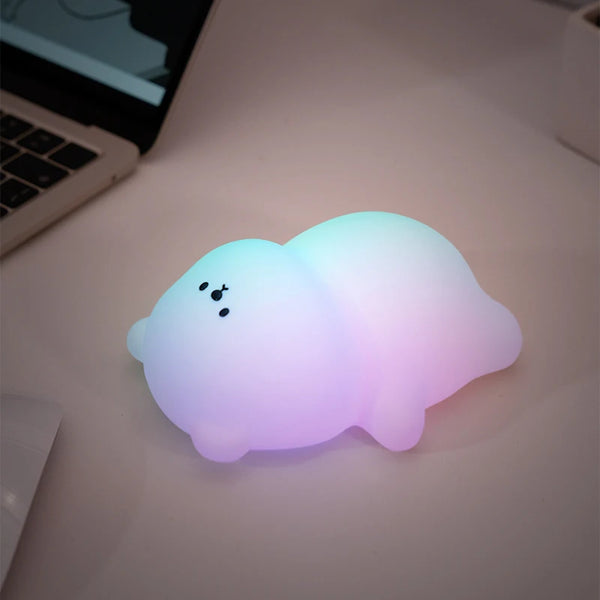 Silicone panda lamp