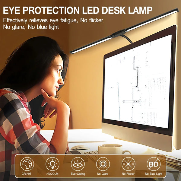 LED desk lamp for PC monitor