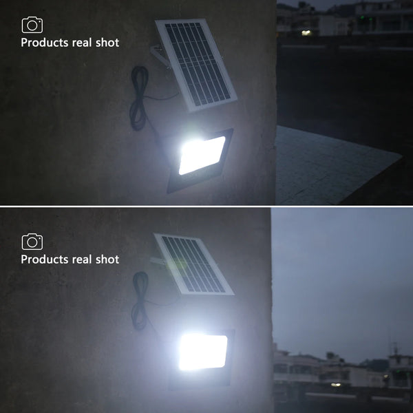 LED Solar Light 100W 200W 300W 500W, Powerful Waterproof Solar Flood Light with Remote Control
