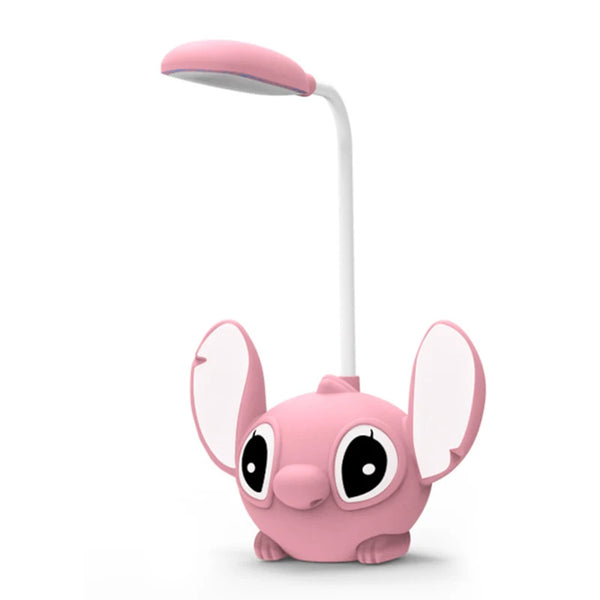 Lilo & Stitch LED Desk Lamp with Pencil Sharpener, USB Rechargeabl