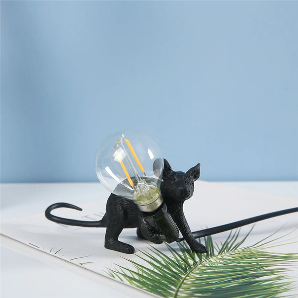 Nordic Resin Mouse Night Light, Small, Cute, Modern, LED