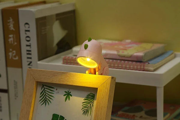 Mini Foldable Magnetic Dinosaur Night Light Battery Operated LED Lamp