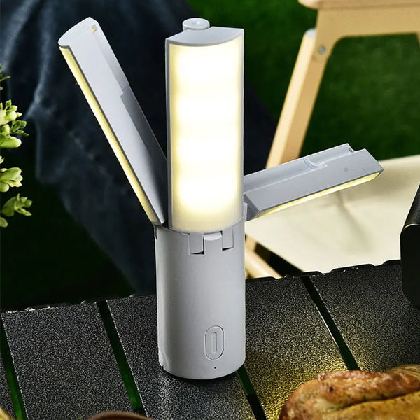 Rechargeable Portable Folding Camping Light for Indoor/Outdoor